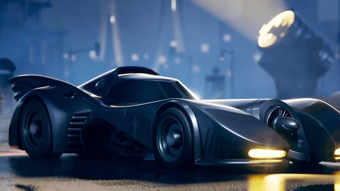 La Batmobile del 1989 in Fortnite
