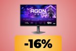 Monitor da gaming AOC da 27', QLED e refresh rate da 240Hz al suo minimo storico su Amazon - Notizia