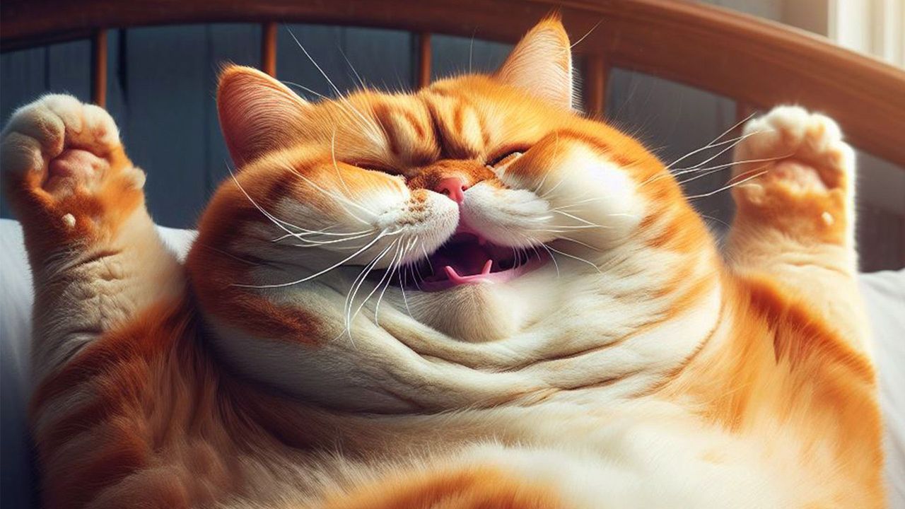 Gatto generato con l'IA