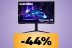 Monitor da gaming Samsung Odyssey G3 in maxi offerta su Amazon: è (quasi) al suo minimo storico - Notizia