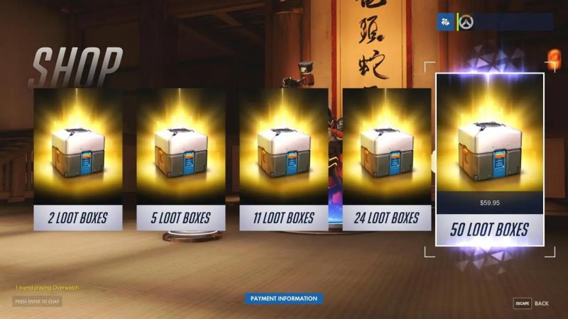 Le 'loot box'