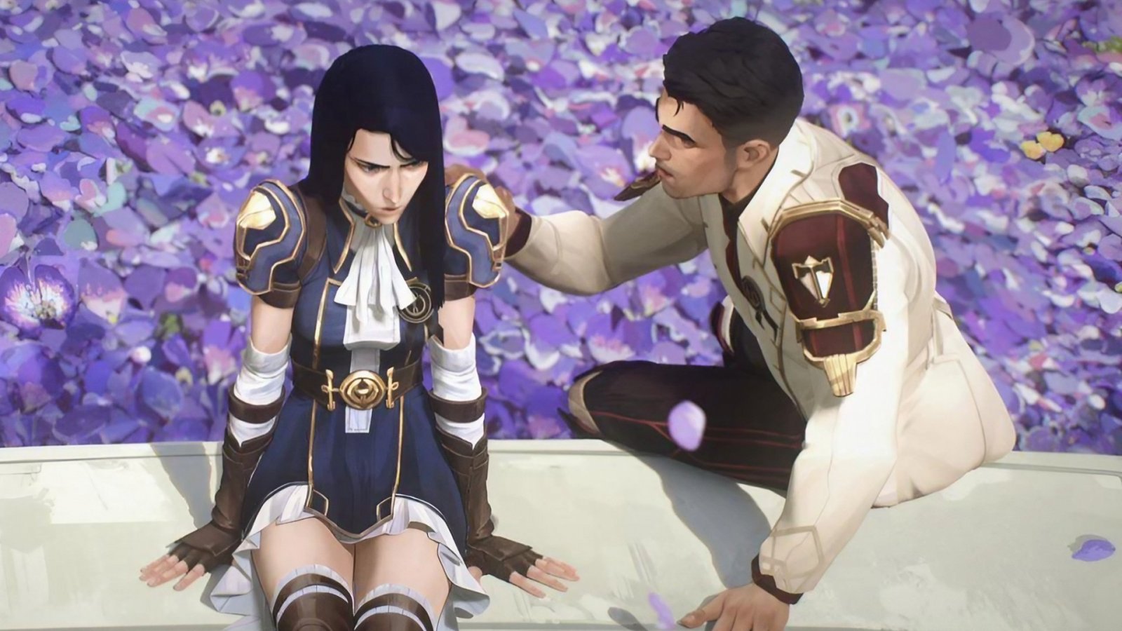 Caitlyn e Jayce in Arcane