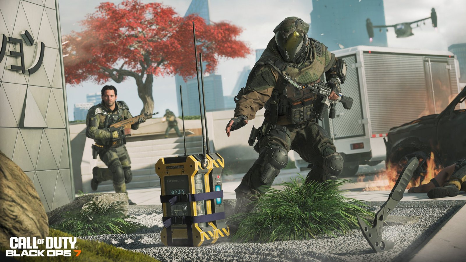 Una scena della modalità Overload di Call of Duty: Black Ops 7