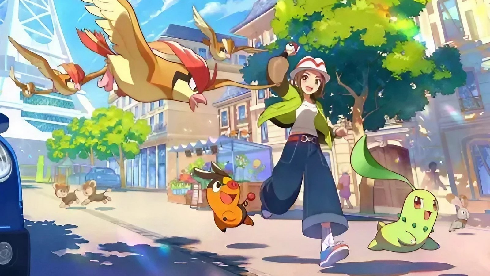 Un artwork di Leggende Pokémon Z-A
