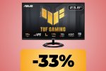 ASUS TUF: il monitor da gaming da 24', FullHD e refresh rate da 180 Hz è (quasi) al suo minimo storico - Notizia