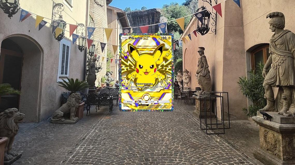L'interno del Boscolo Circo Massimo di Roma agghindato per Pokémon Pocket
