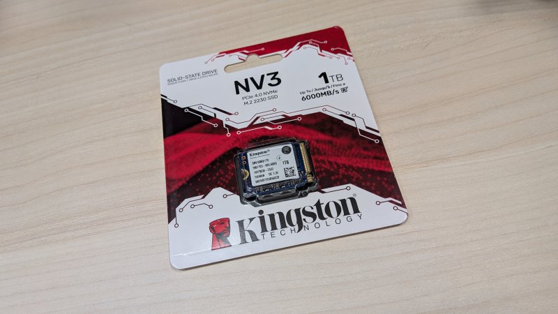 L'SSD Kingston NV3 da 1 TB nel formato 2230 L'SSD Kingston NV3 da 1 TB nel formato 2230