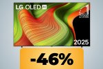 Smart TV LG OLED 4K da 65' al minimo storico su Amazon: risparmi (quasi) la metà del prezzo - Notizia