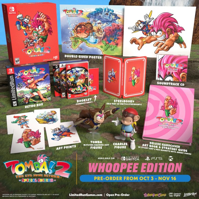 La Whoope Edition di Tombi! 2 Special Edition