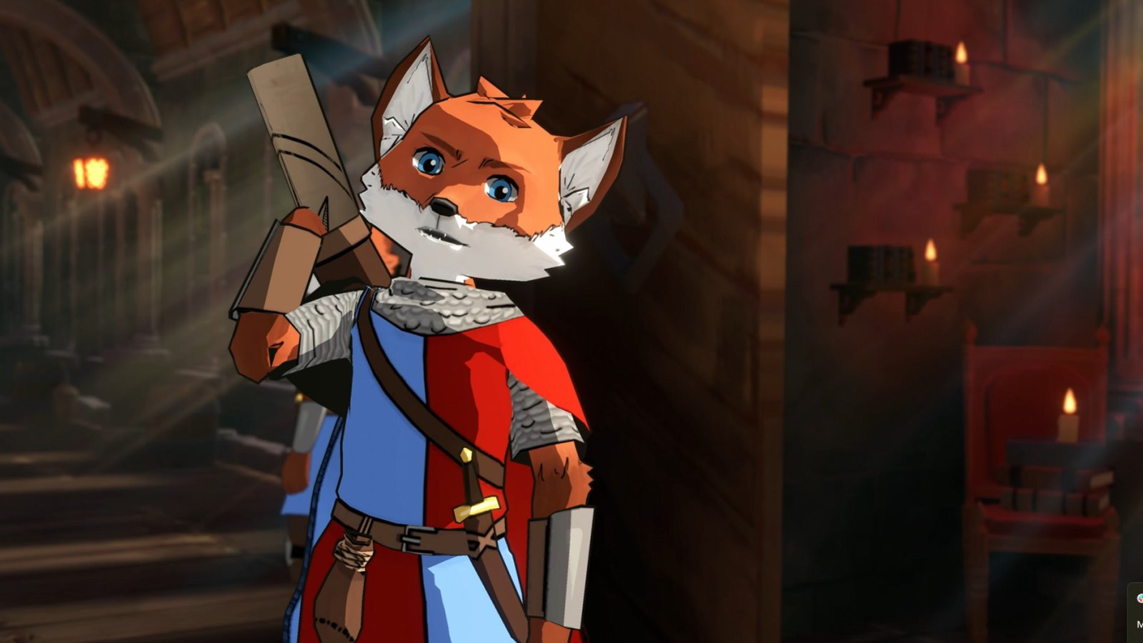 Uno dei personaggi furry di RAEV: Kingdom on the Distant Shores