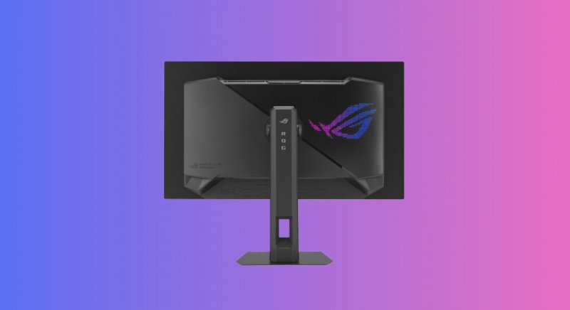 Il retro del monitor XG27AQDPG (la parte frontale è uguale all'immagine mostrata poco sopra)