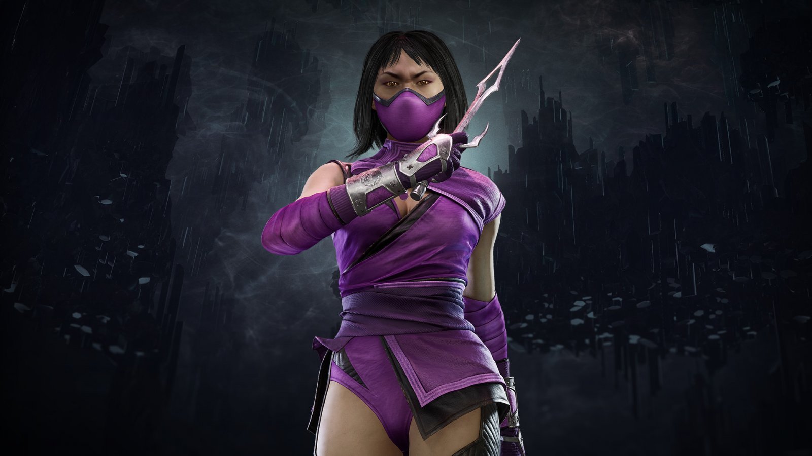 Mileena in un artwork di Mortal Kombat 11