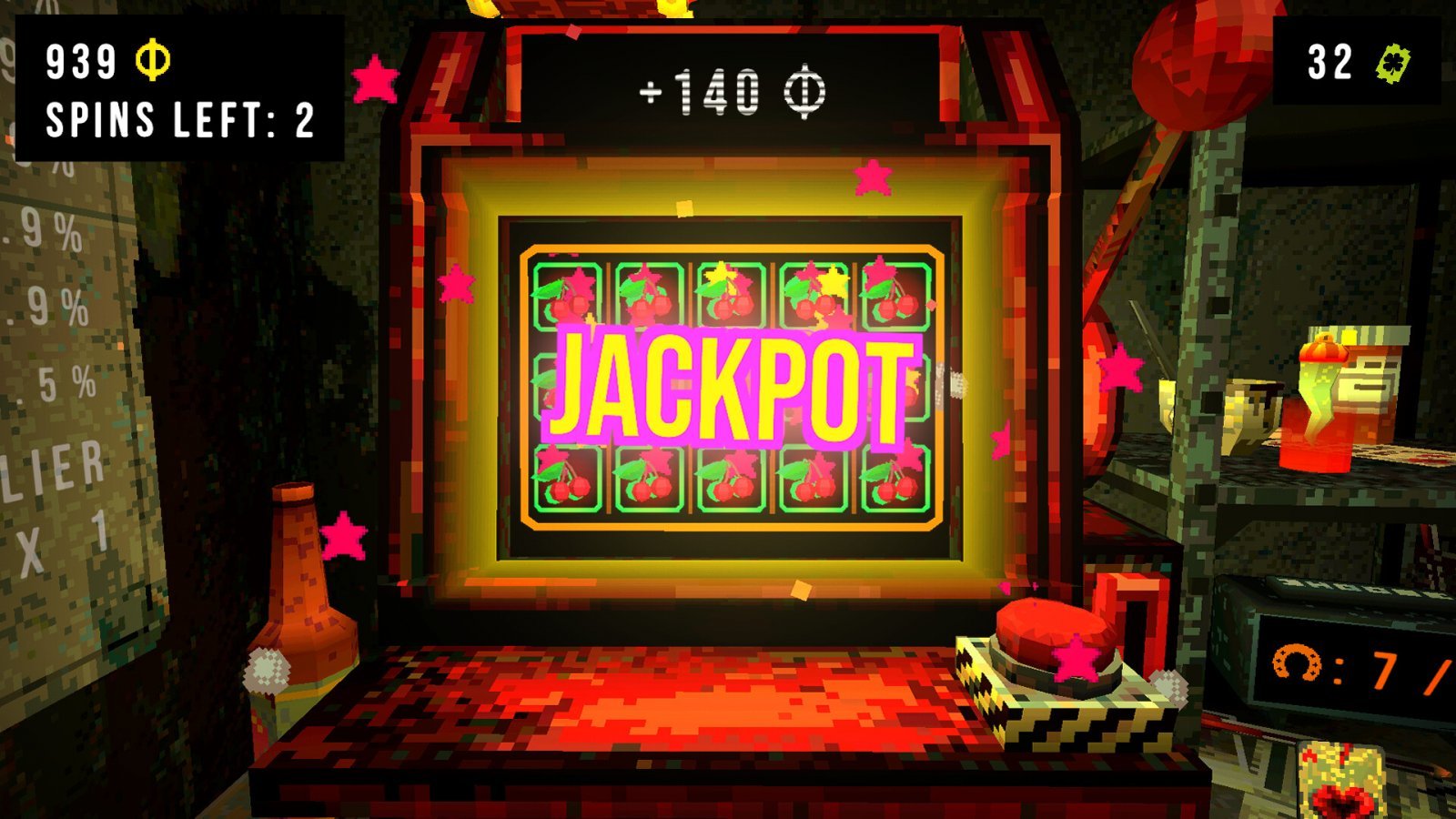 La slot machine di Clover Pit