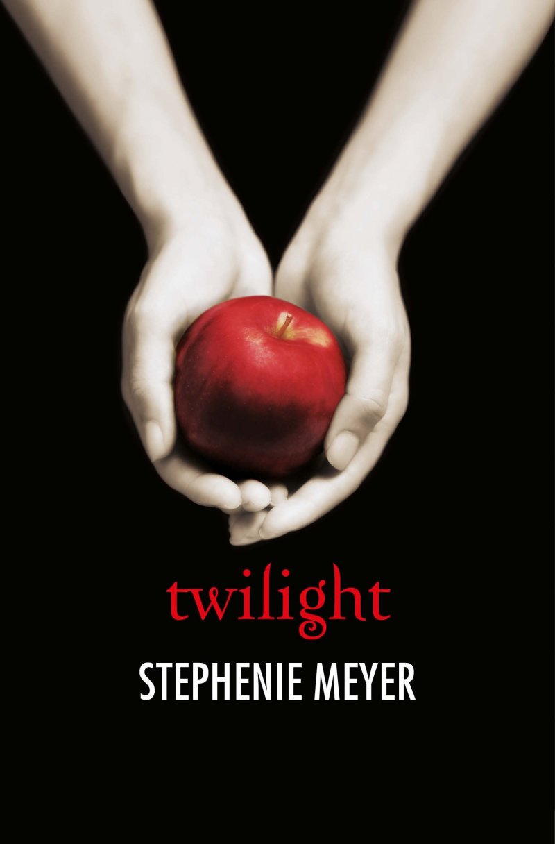 La copertina del romanzo di Twilight