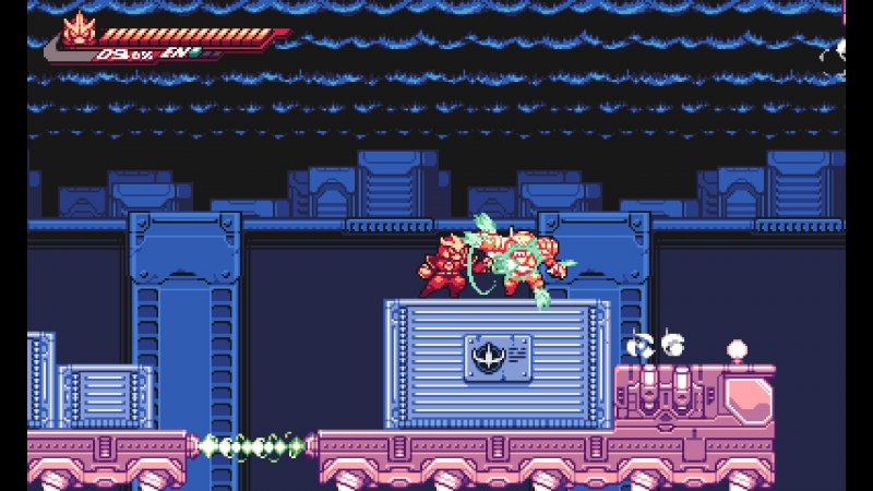 Gravity Circuit ricorda pesantemente Mega Man