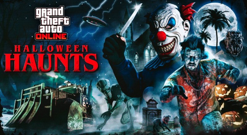 La locandina di GTA Online Halloween