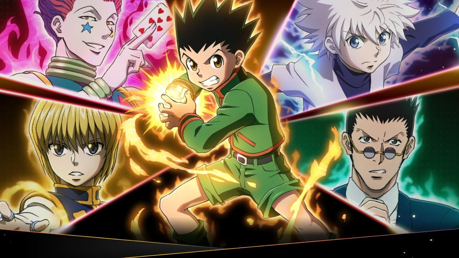I protagonisti di Hunter x Hunter: Nen x Survivor