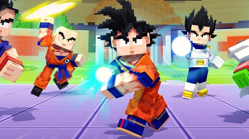 Dragon Ball Z x Minecraft, un'immagine del DLC