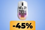 Il mouse da gaming SteelSeries Aerox 3 wireless è al suo minimo storico: design e carattere da vendere - Notizia