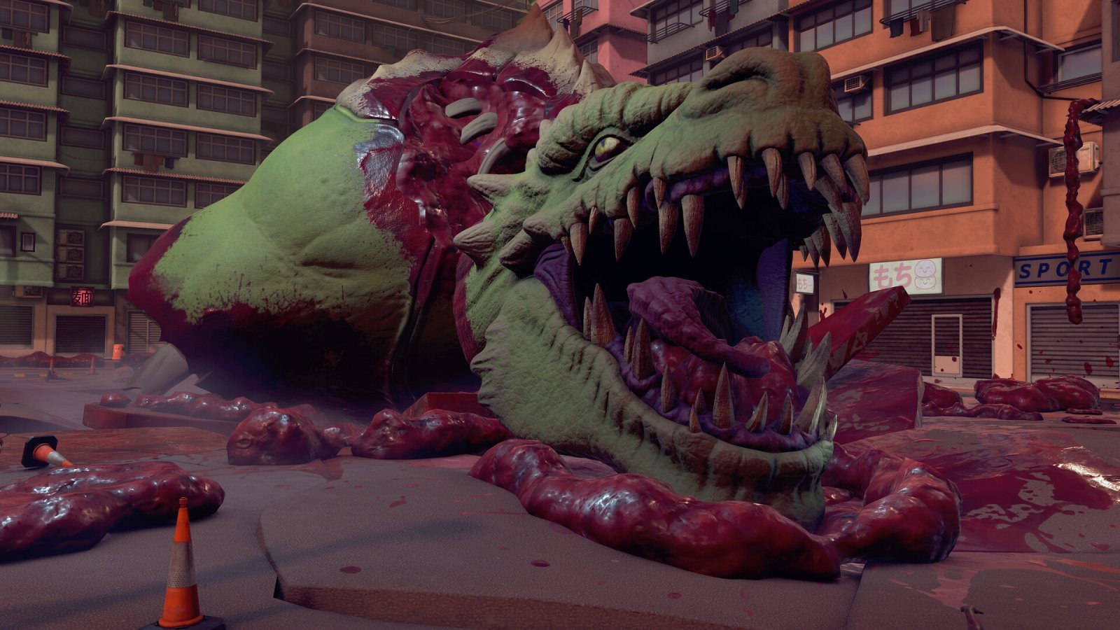 Un Kaiju da ripulire
