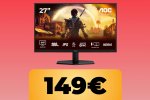 Il monitor AOC Gaming Q27G42XE Quad HD da 27 pollici a 180 Hz è in sconto su Amazon per la Festa delle Offerte - Notizia