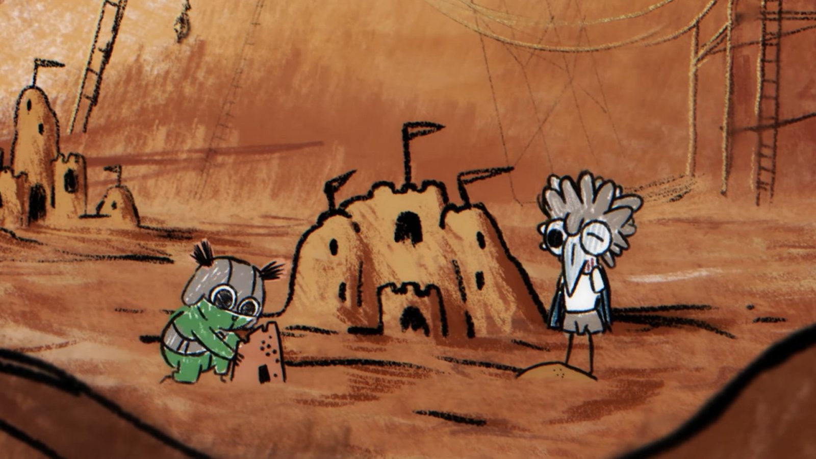 Il nuovo trailer di Little Nightmares 3 sembra disegnato da un bambino