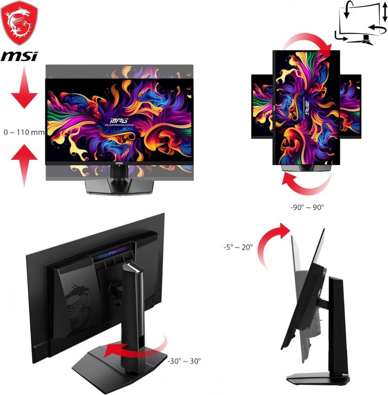 Il monitor MSI MPG 271QRX QD-OLED