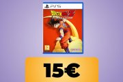 Dragon Ball Z Kakarot per PS5 è in sconto su Amazon per la Festa delle Offerte Prime