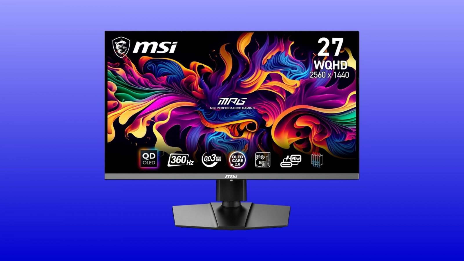Il monitor MSI MPG 271QRX QD-OLED