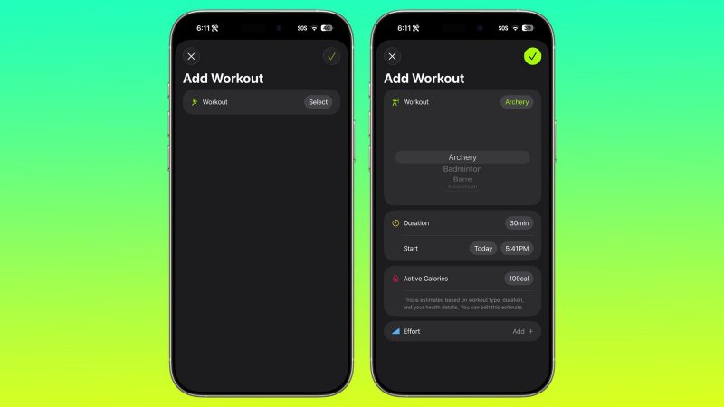 L'app Fitness (Fonte: MacRumors) L'app Fitness (Fonte: MacRumors)