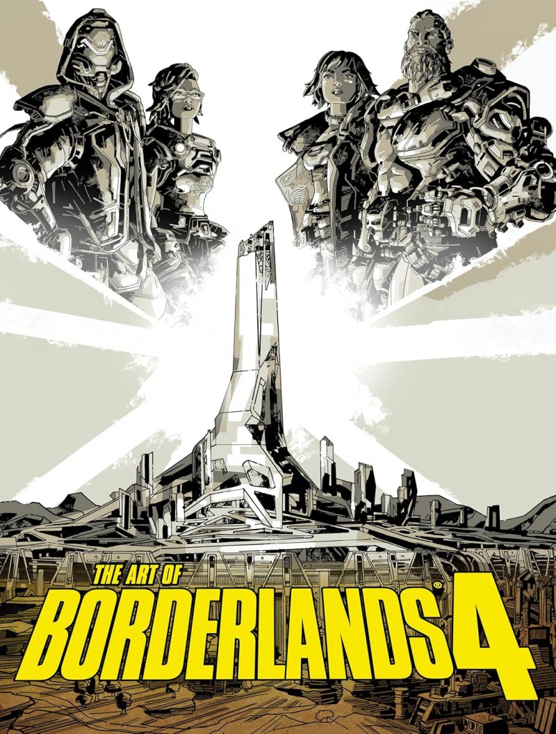 La copertina dell'artbook di Borderlands 4 La copertina dell'artbook di Borderlands 4