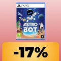 L'esclusiva PS5 Astro Bot è in promozione su Amazon
