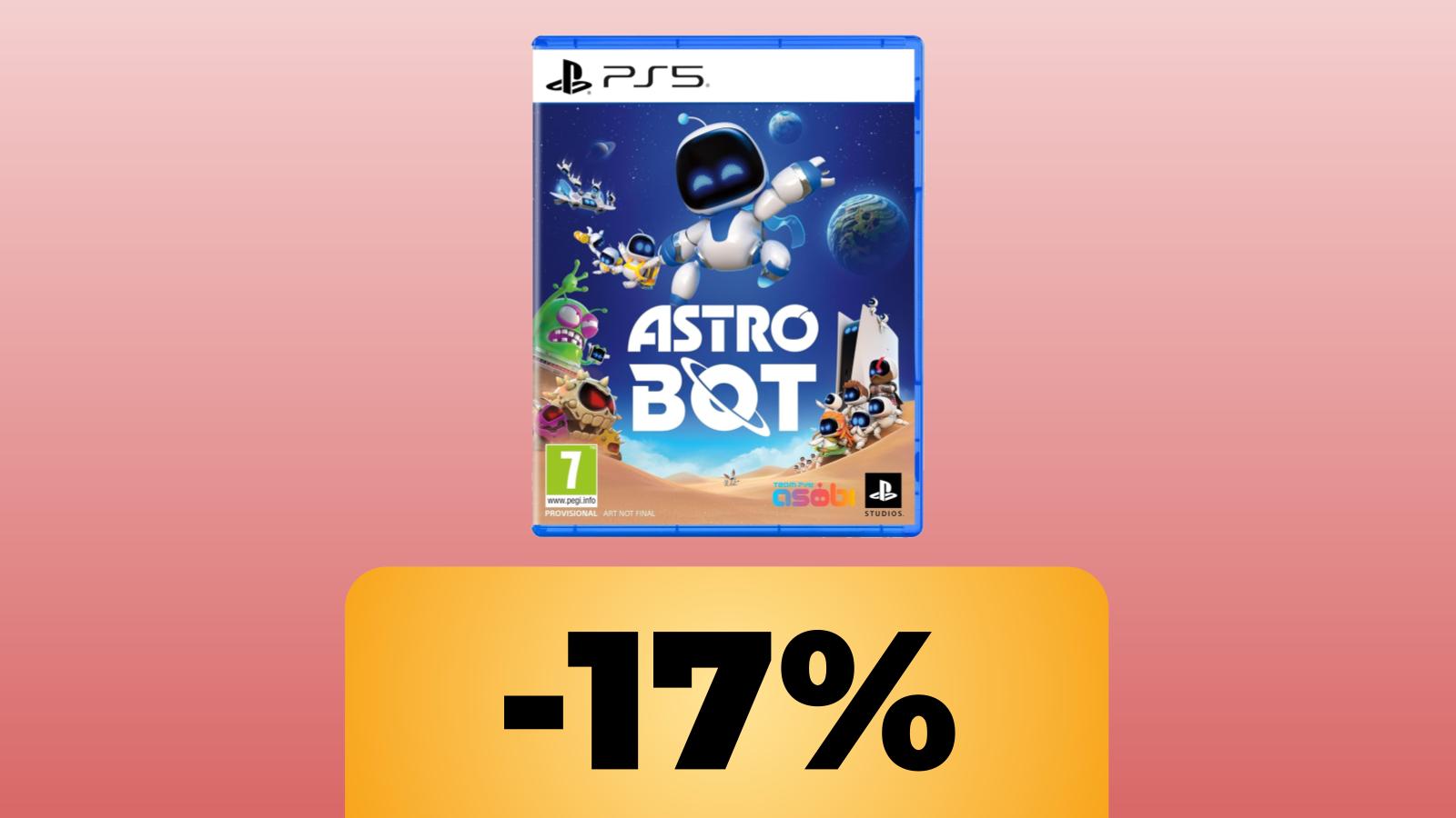 L'esclusiva PS5 Astro Bot è in promozione su Amazon