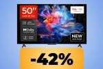 Smart TV TCL al minimo storico: 4K e Alexa integrato, è quella da prendere nelle ultime ore di Offerte Prime - Notizia