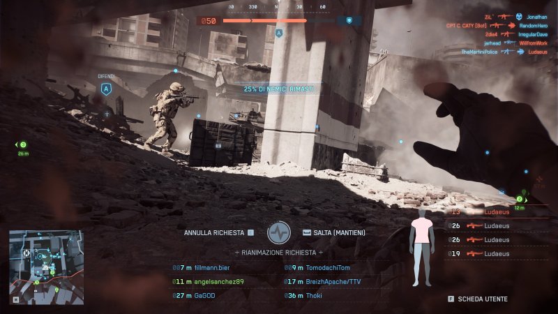 Il lavoro dei dottori è stato reso più facile con la possibilità di trascinare velocemente il ferito al sicuro e contemporaneamente curarlo. Anche i bot curano e possono essere curati