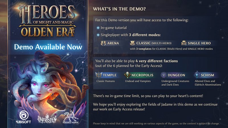 I contenuti della demo di Heroes of Might and Magic: Olden Era I contenuti della demo di Heroes of Might and Magic: Olden Era