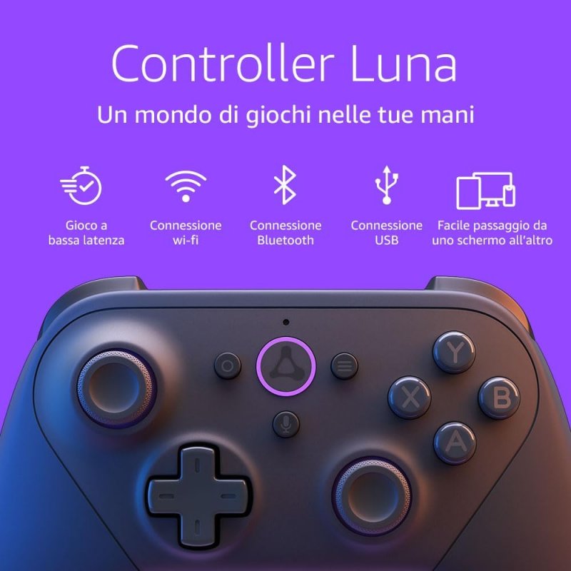 Le caratteristiche del controller Luna Le caratteristiche del controller Luna