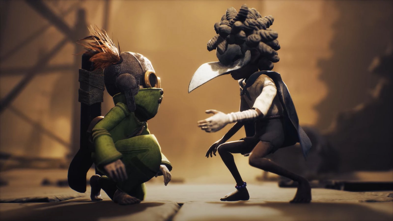 Alone e Low, i protagonisti di Little Nightmares 3
