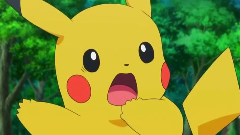 Pikachu spaventato