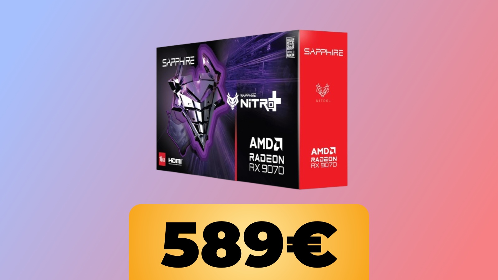 AMD RX 9070 Sapphire NITRO+