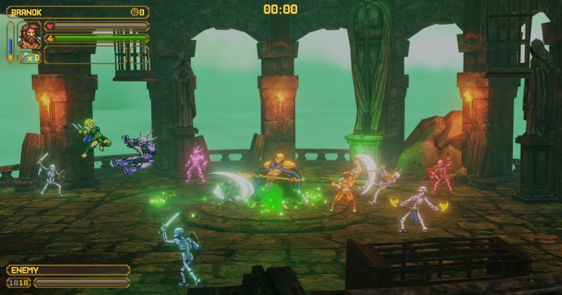 Picchiaduro a scorrimento e roguelite si incontrano in Mad King Redemption