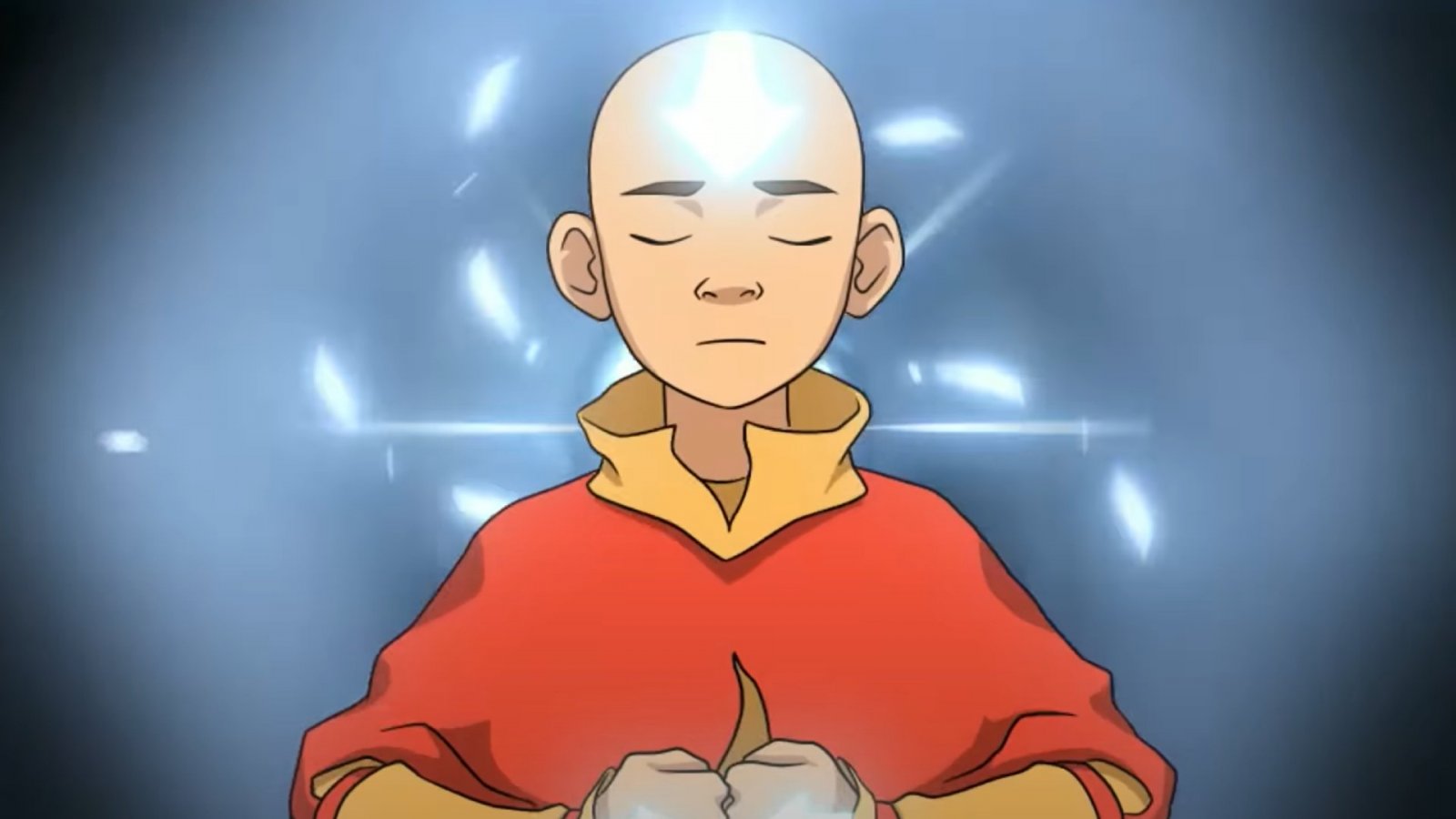 Aang in un'immagine di Avatar Legends: The Fighting Game