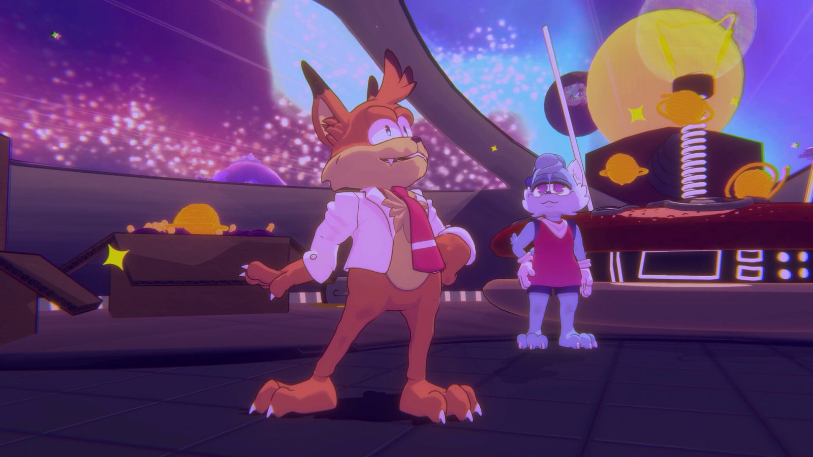 Bubsy in Bubsy 4D