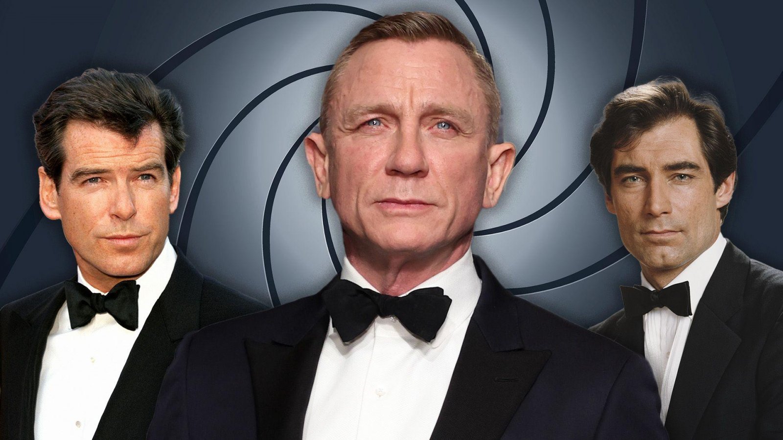 Tre attori di James Bond