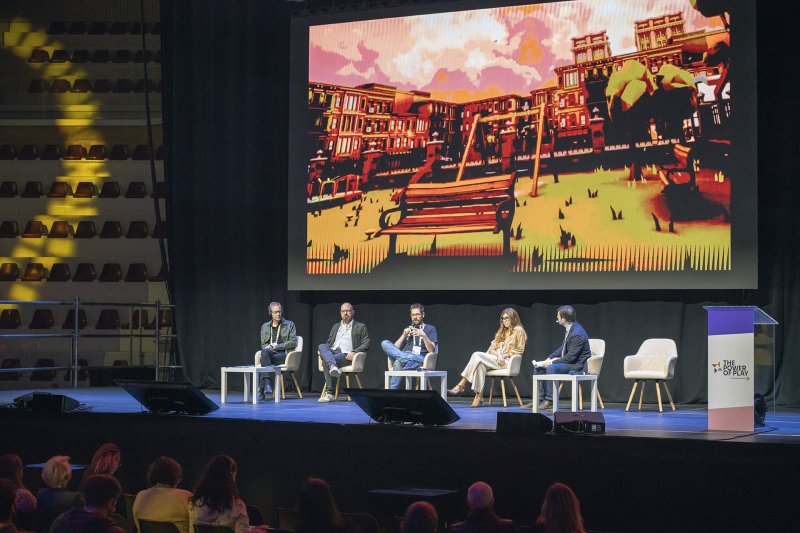 Uno dei panel di The Power of Play dedicato al wellbeing