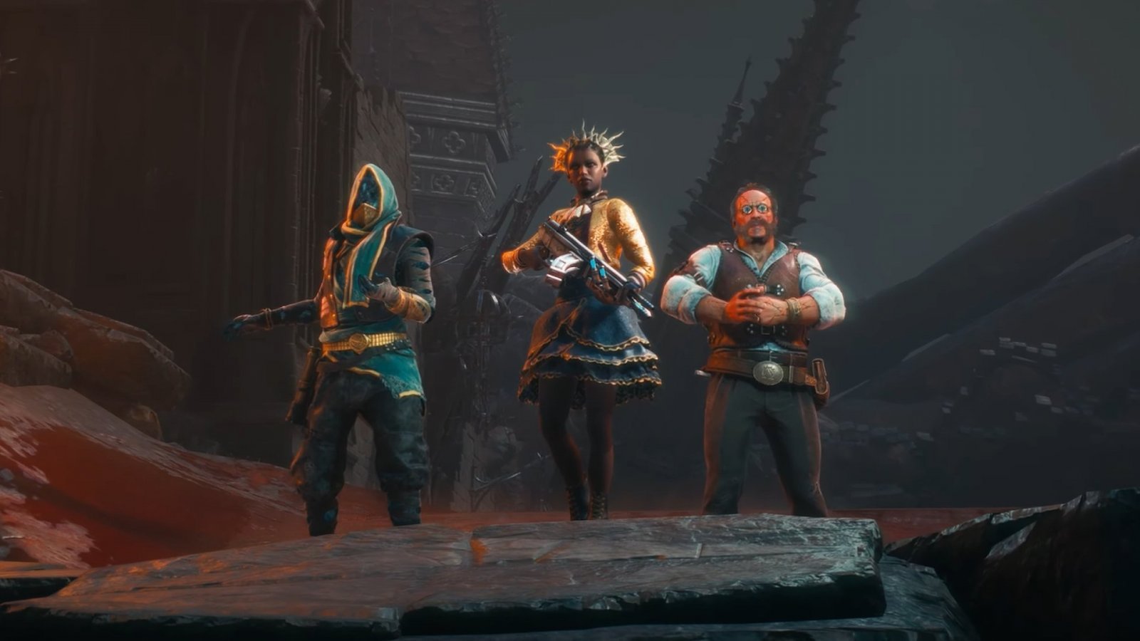 I tre protagonisti di Painkiller