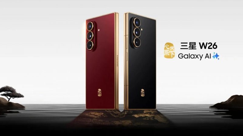 L'immagine promozionale del Samsung W26