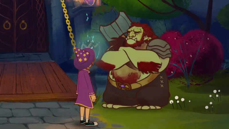 Uno dei personaggi che si incontrano nella demo di Simon The Sorcerer Origins