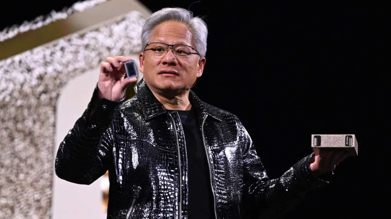 Jensen Huang presenta NVIDIA Spark