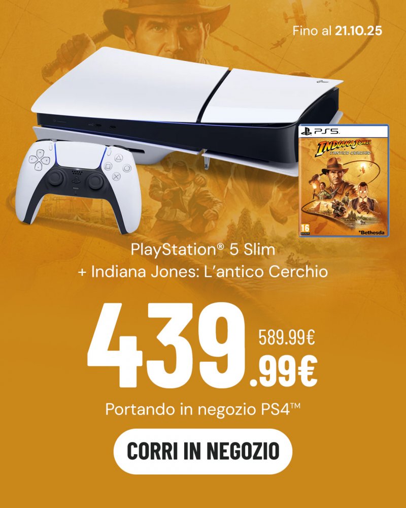PS5 disc con Indiana Jones
